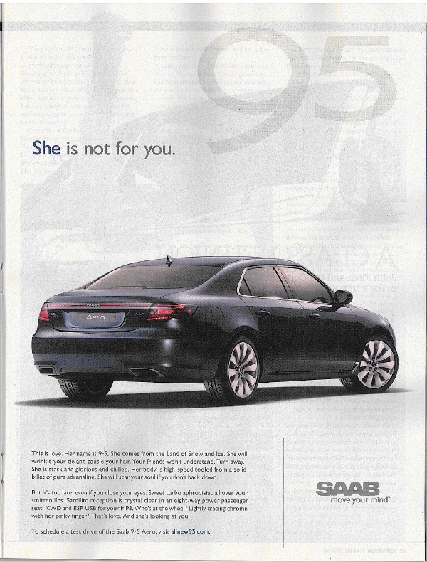 2005 SAAB 97x 9-7x 2-page Original Advertisement Car Print Ad J344